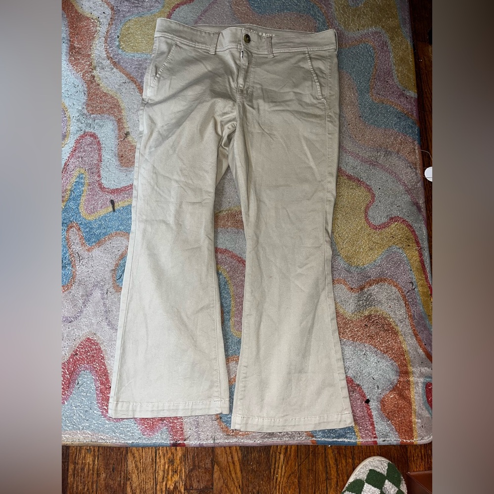 American Eagle Outfitters Women's Beige Pants
